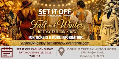 2026 Set It Off Productions Fall/Winter Holiday Fashion Show
