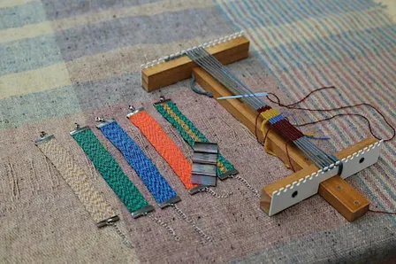 Weaving a Bracelet Inspired by the Archive