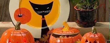 Halloween Pottery Painting