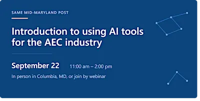 Introduction to Using AI tools for the AEC Industry
