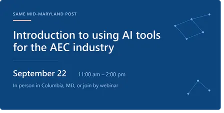 Introduction to Using AI tools for the AEC Industry