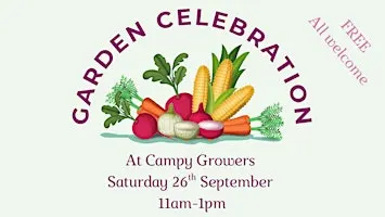 Garden celebration at Campy Growers