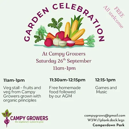 Garden celebration at Campy Growers