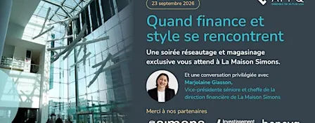 Quand finance et style se rencontrent - Entretien avec Marjolaine Giasson