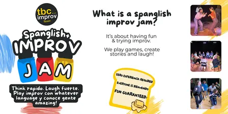 Spanglish+ Improv Jam con TBC Improv Spain