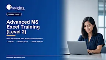 Advanced MS Excel (Level 2)