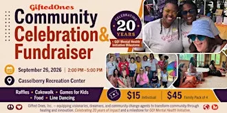 Gifted Ones Community Celebration & Fundraiser