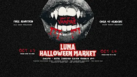 Luna Halloween Market | Night of the Vampire