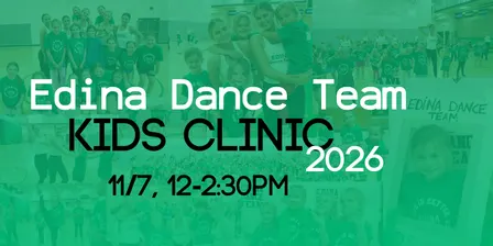 Edina Dance Team Kids Clinic 2026