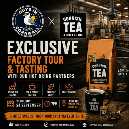 Tour and Tasting - Cornish Tea and Coffee (Official Sponsors)