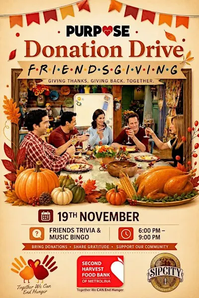FriendsGiving | Trivia & Music Bingo
