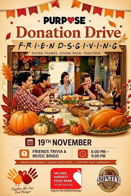 FriendsGiving | Trivia & Music Bingo