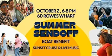 October 2nd: Boston Harbor Sunset Cruise