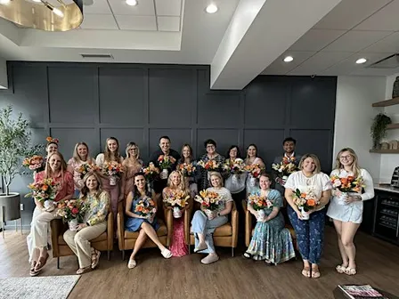 A Hygiene Happy Hour + Walter Knoll Bouquet Bar