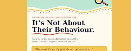 It's NOT about their behaviour