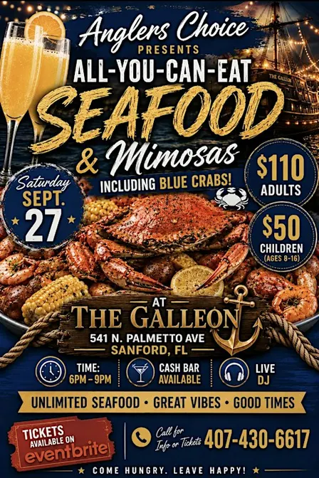 ALL YOU CAN EAT SEAFOOD