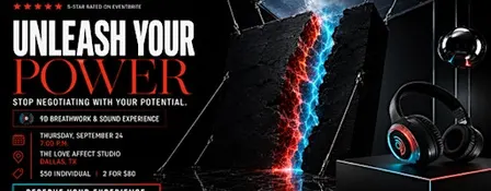 Unleash Your Power - 9D Breathwork & Sound Experience