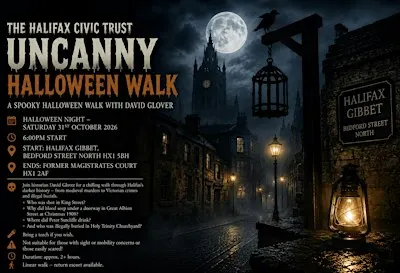 Halifax Civic Trust - Uncanny Halloween Walk - Halloween Night!