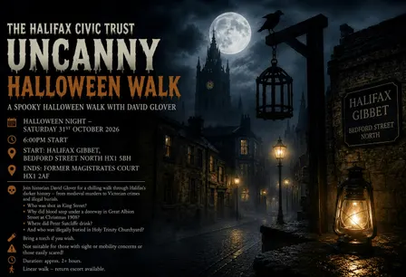 Halifax Civic Trust - Uncanny Halloween Walk - Halloween Night!