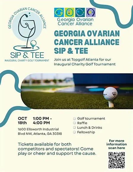 Georgia Ovarian Cancer Alliance Sip and Tee Inaugural Charity Golf Tourname