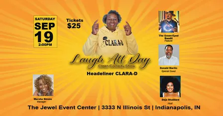 CLARA-Ds laugh all day clean comedy show.