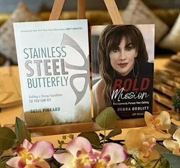 Stainless Steel Butterfly and Bold Mission, Duo Authors Team Up to Inspire