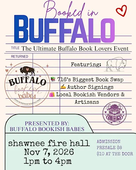 Booked in Buffalo : THE ULTIMATE BUFFALO  BOOK LOVERS EVENT