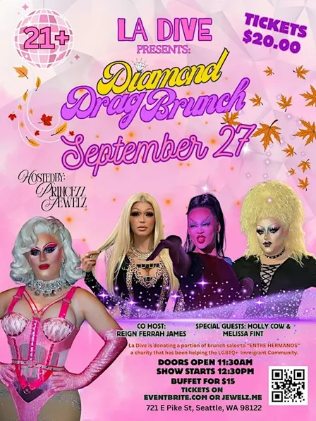Diamond Drag Brunch at La Dive