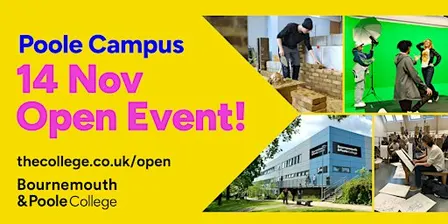 Bournemouth & Poole College Open Event (Poole Campus)