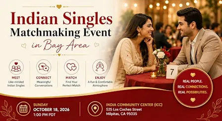 Indian Matrimonial Matchmaking Event – Bay Area, California