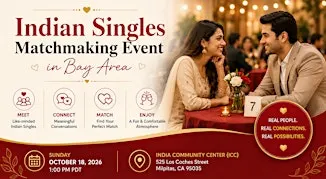 Indian Matrimonial Matchmaking Event – Bay Area, California