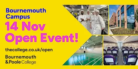 Bournemouth & Poole College Open Event (Bournemouth Campus)