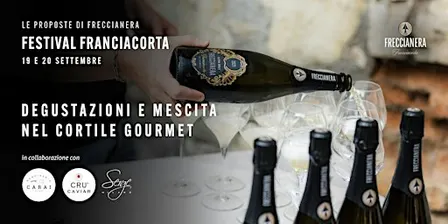Degustazioni e mescita nel cortile gourmet | Festival Franciacorta 2026