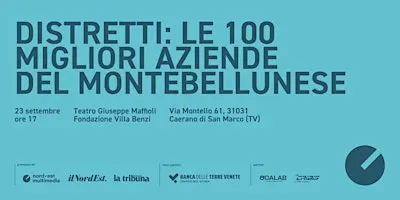 Le 100 migliori imprese del distretto del Montebellunese