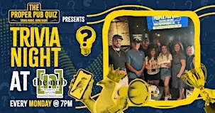 The Proper Pub Quiz at the Nob - St. Norbert Hotel | Trivia Night