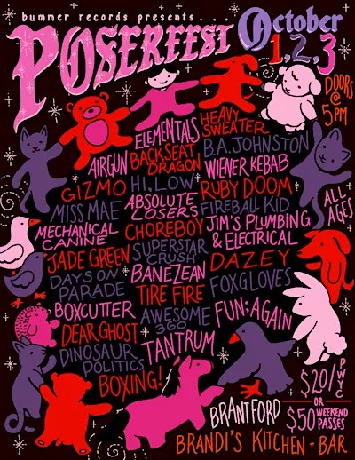 Bummer Records Presents - Poserfest