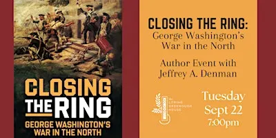 Closing the Ring: Author Event with Jeffrey A. Denman