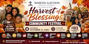 Harvest of Blessings Community Festival 2026