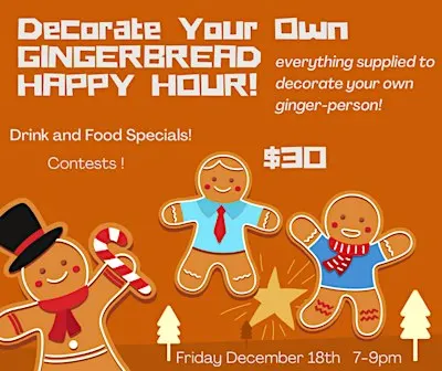 12/18 DYO Ginger-Person Happy Hour!