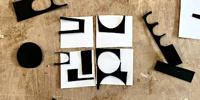 Set of Tiles - Decal Cut Collage Workshop