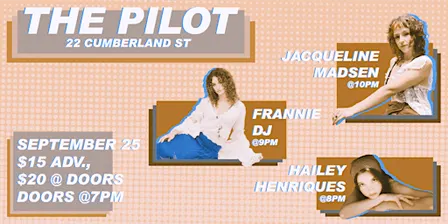 Jacqueline Madsen with Frannie DJ & Hailey Henriques