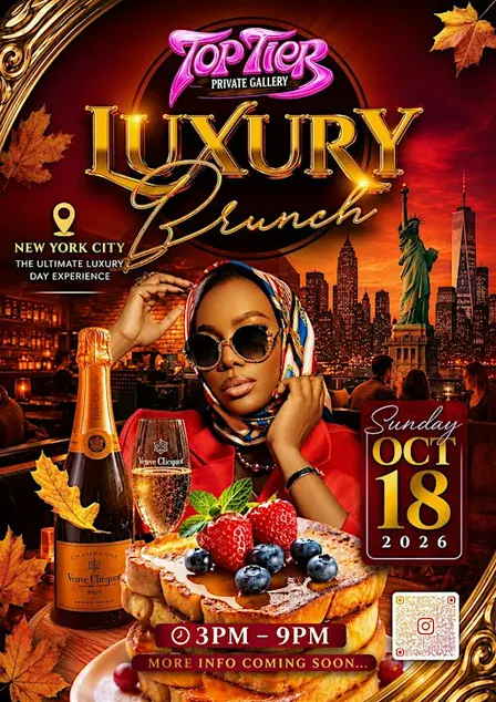 TOP TIER PRIVATE GALLERY LUXURY BRUNCH
