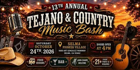 13th Annual Tejano & Country Music Bash