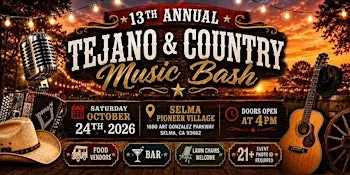 13th Annual Tejano & Country Music Bash