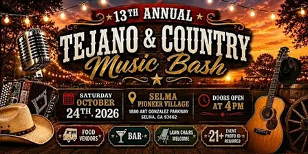 13th Annual Tejano & Country Music Bash