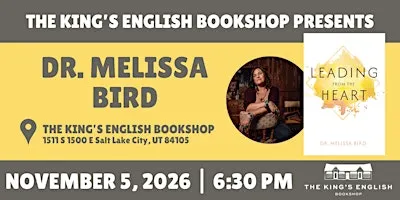 Dr. Melissa Bird | Leading from the Heart