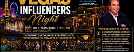 Angels & Influencers  LAS VEGAS - The Stirling Club