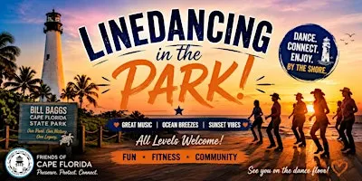 Bill Baggs LINE DANCING in the PARK