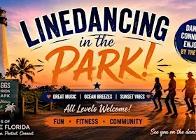Bill Baggs LINE DANCING in the PARK