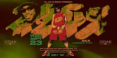Lil Jay And 3|Oak Present DJ Pee Wee AKA Anderson Paak